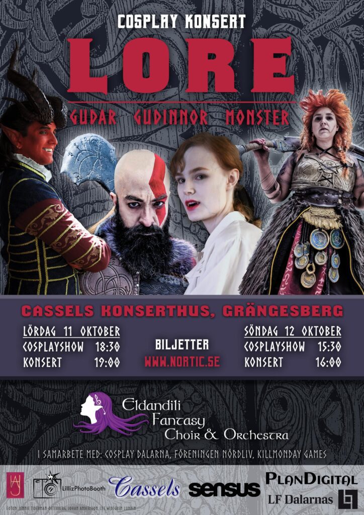 Sveriges enda cosplay-kör - Eldandili Fantasy Choir